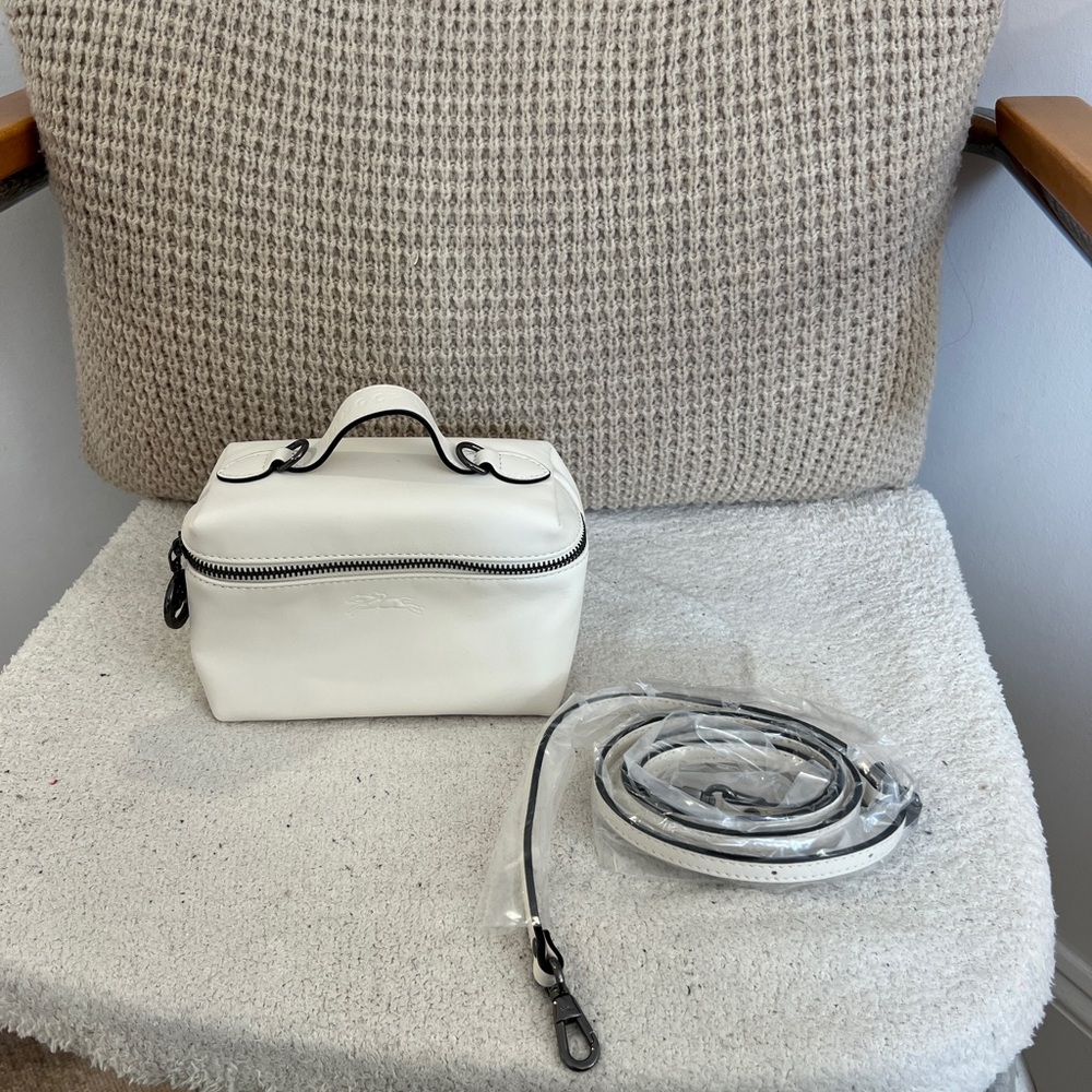 Longchamp White Handbag